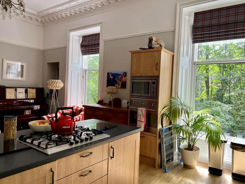 Beautiful Double Room In Idyllic West End Townhouse Glasgow Ngoại thất bức ảnh